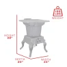 Coal Stove_USStove_SR57E_Dims