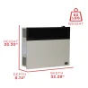 Direct Vent_Ashley_DVAG30L_Dims