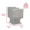 Wood Stove_Ashley_AW3200-P_Dims