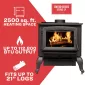 Wood Stove_USStove_US2500E-BL_Spec Hero