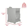 Pellet Stove_Ashley_AP5622_Dims