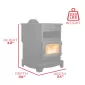 Pellet Stove_USStove_US5522_Dims