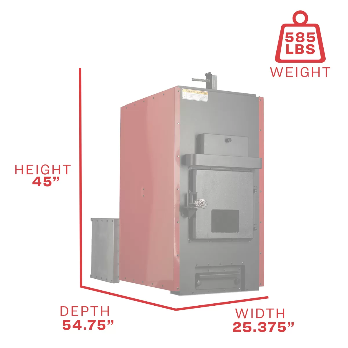 Hot Blast HB1520 Wood Furnace