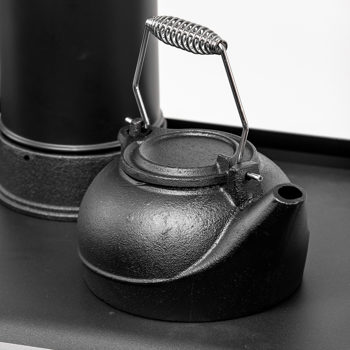 TK-02 Cast Iron 3 qt Tea Kettle