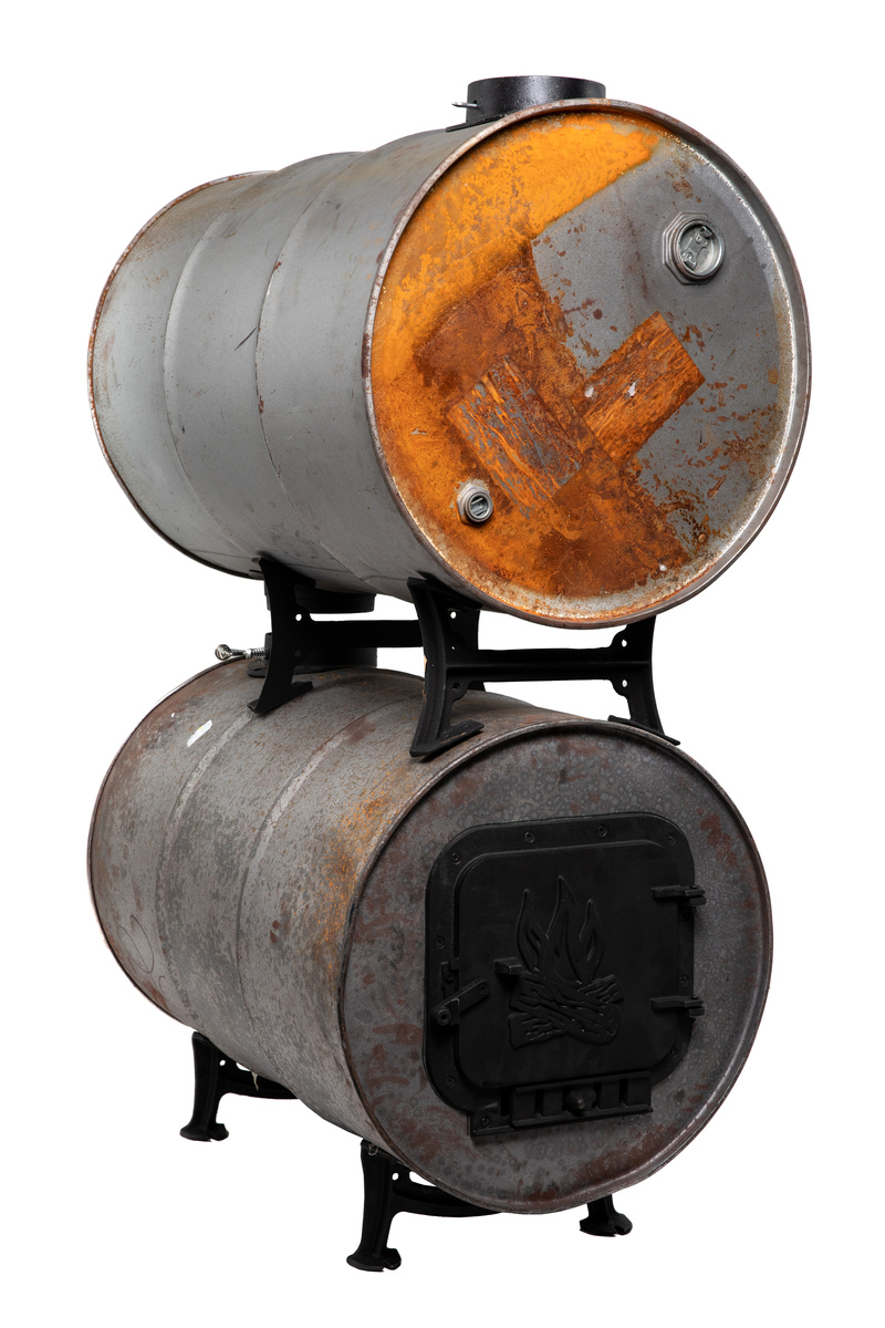 BKAD500 Cast Iron Double Barrel Camp Stove Adapter Kit