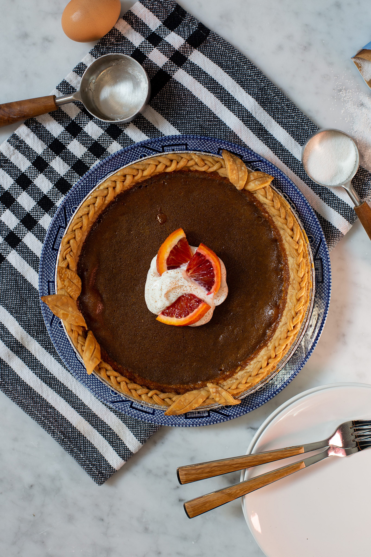 Smoked Pumpkin Pie