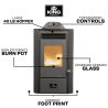 Pellet Stove_King_KP5513-W_Features
