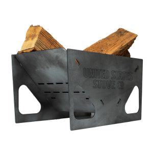US Stove US19VP Portable Collapsible Rectangular Fire Pit