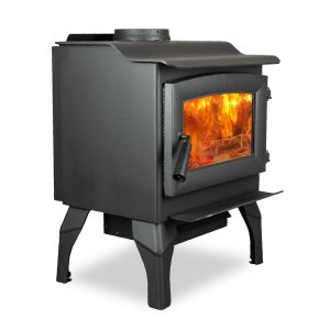 US Stove 1,200 Sq. Ft. Wood Stove with Legs