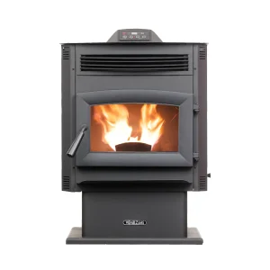 Vogelzang VG5717-W Pellet Stove 90 lb. Hopper (2,200 Sq. Ft.)